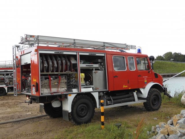 Jugendfeuerwehr Basdow Übung in Dalldorf